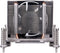 Silverstone AR09 - CPU Koeler - Socket 1700 1851 - 3 Heatpipes - Geluidsniveau min. 18,02dB(A) max. 42,5dB(A)