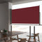 vidaXL - Tuinscherm - uittrekbaar - 80x300 - cm - rood