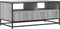 vidaXL - Salontafel - 100x50x45 - cm - bewerkt - hout - en - metaal - grijs - sonoma