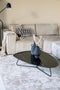 Salontafel Neno 95 x 130 Eleonora Marmerlook Zwart