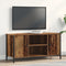 vidaXL - TV-Meubel - Oud - Hout - 100x40x50 - cm - Geprefabriceerd - Hout - en - Staal