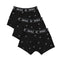Zwarte 3Pk Logo Boxer- 3 stuks- maat S