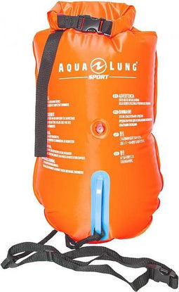 Aqua Lung Sport Towable Dry Bag - Zwemboei - 15L - Oranje