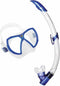 Aqua Lung Sport Visionflex LX + Airflex Purge LX - Snorkelset - Volwassenen - Blauw