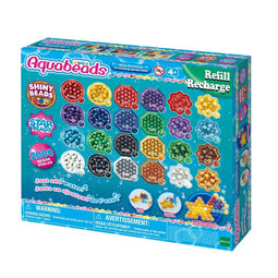 Aquabeads navulling glans parels pakket 2000 stuks