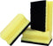 Aqualine schuurspons met zachte handgreep formaat 95 x 7 x 4 5 cm pak van 3 stuks