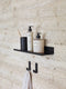Aquanova Cyra Wandplank badkamer Black