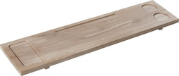 Aquanova -eikenhout - badbrug - Breed 80cm