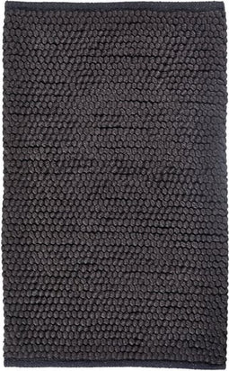 Aquanova Jura Badmat Recycled PET 70x120 cm Donkergrijs