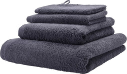 Aquanova LONDON Badlaken - 70x130 cm 96 - Grafiet per stuk