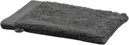 Aquanova Milan Washandje 16x22cm Donkergrijs
