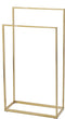 Aquanova Yuri Handdoekrek Staand 45x20x83cm Mat Goud