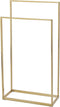 Aquanova Yuri Handdoekrek Staand 45x20x83cm Mat Goud