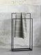 Aquanova Yuri Handdoekrek Staand 45x20x83cm Mat Wit