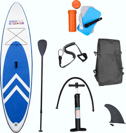 AQUAPARX MKII professioneel sup board – opblaasbaar paddle board – voor beginnende en gevorderde – 1 persoon - compleet geleverd