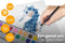 Aquarel verf set - 18 kleuren - 1 penseel | verven voor kinderen | knutselen
