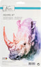 Aquarel verf set - 18 kleuren - 1 penseel | verven voor kinderen | knutselen