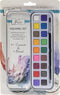 Aquarel verf set - 18 kleuren - 1 penseel | verven voor kinderen | knutselen