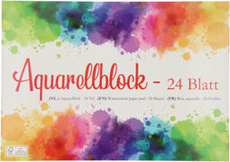 Aquarelblok A4, 24 vellen