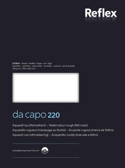 Aquarelblok Dacapo VF5004237 30x40cm 220gr 20v