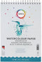 Aquarelblok qrea a5 20vel 200gr spiraal