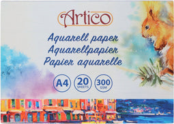 Aquarelpapier Wit, 20 Vellen