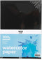 Aquarelpapier - Zwart - A4 - 240 grams - Creotime - 10 vellen