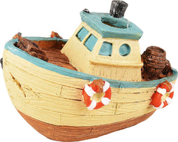 Aquarium Ropa scheepswrak - Beige - 12 x 7 x 8 cm