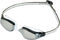 Aquasphere Fastlane - Zwembril - Volwassenen - Silver Mirrored Lens - Wit/Grijs