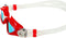Aquasphere Kayenne Small - Zwembril - Volwassenen - Blue Titanium Mirrored Lens - Rood/Wit