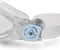 Aquasphere Kayenne Small - Zwembril - Volwassenen - Clear Lens - Glitter/Blauw
