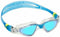 Aquasphere Kayenne Small - Zwembril - Volwassenen - Gold Titanium Mirrored Lens - Wit/Goud