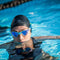 Aquasphere Kayenne - Zwembril - Volwassenen - Blue Titanium Mirrored Lens - Transparant/Turquoise