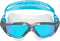 Aquasphere Vista - Zwembril - Volwassenen - Blue Titanium Mirrored Lens - Transparant/Grijs