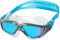 Aquasphere Vista - Zwembril - Volwassenen - Blue Titanium Mirrored Lens - Transparant/Grijs