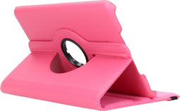 Tablet Hoes Geschikt voor iPad Mini 5 (2019) / iPad Mini 4 (2015) (2015) - 360° Draaibare Bookcase - Fuchsia /Fuchsia