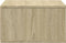 vidaXL - Printerkastje - 49x40x22,5 - cm - bewerkt - hout - sonoma - eikenkleurig