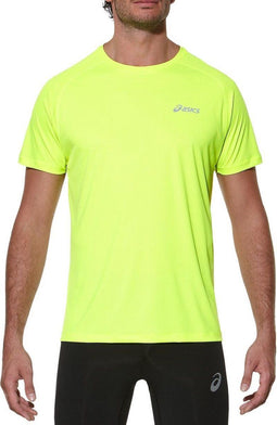 Asics - Shortsleeve Top - Geel - Maat XXL