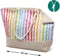 Handtas Multicolour Strand Strepen