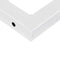 vidaXL - Wandbeugels - voor - wasbak - 2 - st - trapezium - staal - wit