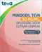 Minoxidil Teva Oplossing Cutaan Gebruik 50mg/mL (5%) 3x 100ml