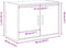 vidaXL - Garagewandkast - bewerkt - hout - wit