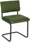 Feel Furniture - Luxe stoel - Ribbon - Groen - 2 stuks