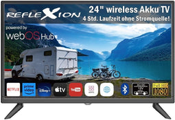 Reflexion LEDA24OSBT - Full HD LCD TV 24" - LG WebOS - Zwart