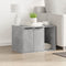 vidaXL - Kattenbakkast - 60x40x40 - cm - bewerkt - hout - betongrijs