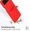 Accezz Hoesje Geschikt voor Samsung Galaxy Z Flip 4 Hoesje Siliconen - Accezz Liquid Silicone Backcover - Rood