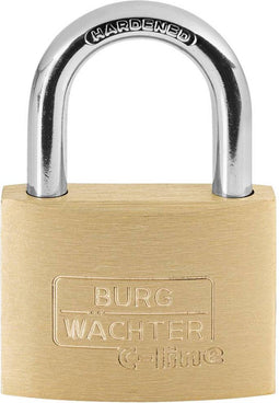 Burg Wächter 3021 Hangslot 50.00 mm Verschillend sluitend Messing Sleutelslot