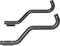 Oplite GTR S3/S8 - Flight stand kit - 2 gebogen voorgeboorde zijbuizen - Zwart (2 stuks)