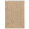 vidaXL - Vloerkleed - ZIZUR - beige - binnen - en - buiten - 120x170 - cm - jute - look