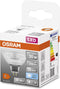 OSRAM Ster reflector LED lamp, GU5.3-basis helder glas ,Koud wit (4-K), 21- Lumen, substituut voor 2-W-verlichtingsmiddel niet-dimbaar, 1-Pak